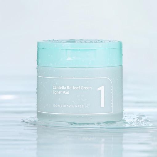 [Numbuzin] No.1 Centella Re-Leaf Green Toner Pads 70Pads 190ml