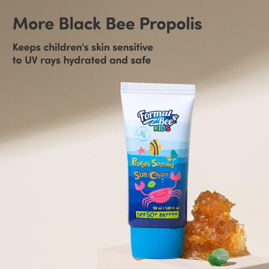 [FormalBeeKids] Успокаивающий солнцезащитный крем с прополисом SPF50+ PA++++ 50 мл