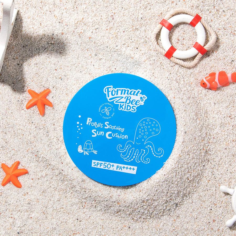 [FormalBeeKids] Успокаивающий солнцезащитный кушон с прополисом SPF50+ PA++++ 25 г