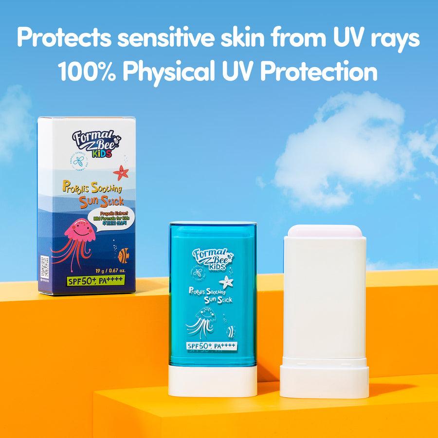 [FormalBeeKids] Успокаивающий солнцезащитный крем с прополисом SPF50+ PA++++ 19 г