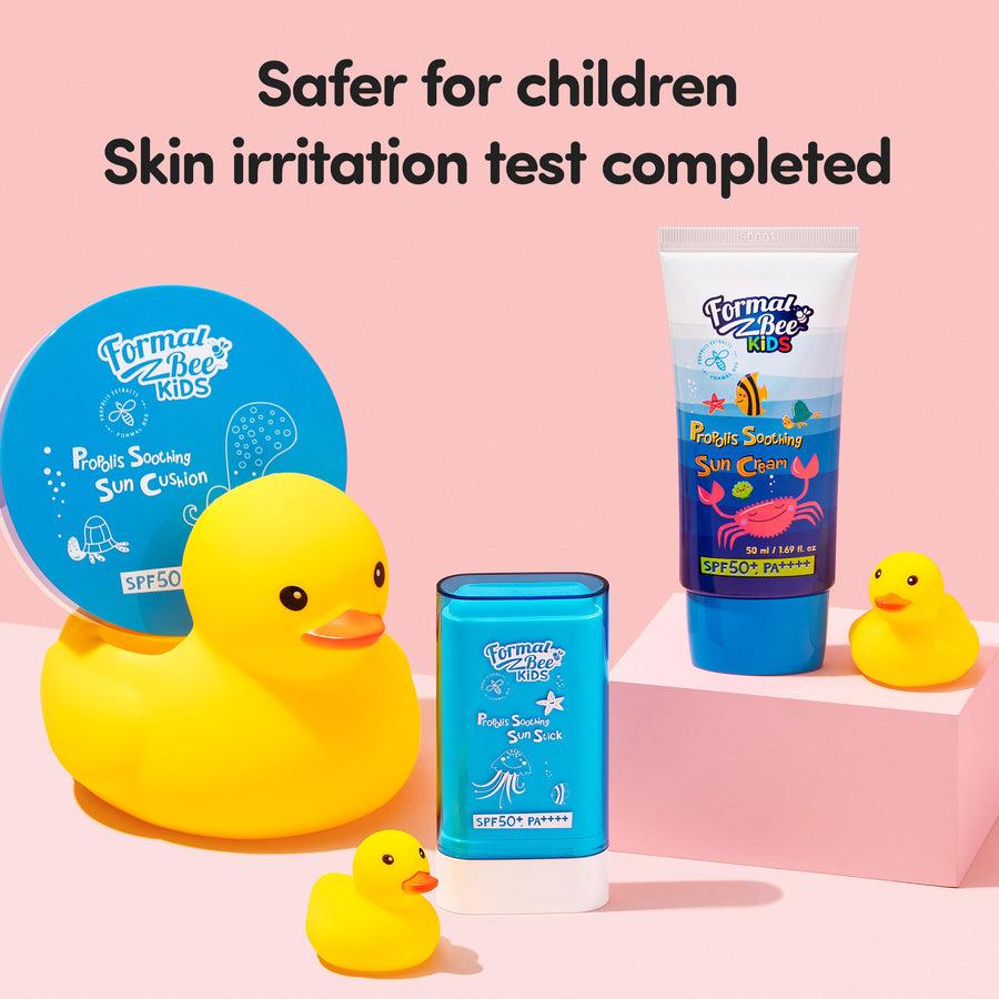 [FormalBeeKids] Успокаивающий солнцезащитный крем с прополисом SPF50+ PA++++ 19 г