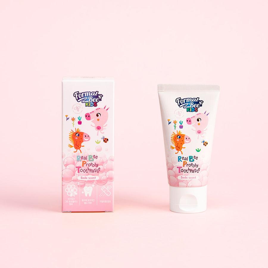 [FormalBeeKids] Зубная паста Real Bee Propoly с содой 60 г 3 шт. X Упаковка