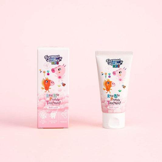 [FormalBeeKids] Зубная паста Real Bee Propoly с содой 60 г 3 шт. X Упаковка