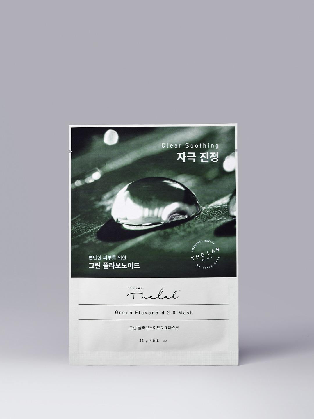 [THE LAB By BLANC DOUX] Маска Green Flavonoid 2.0 1 шт. 23 г