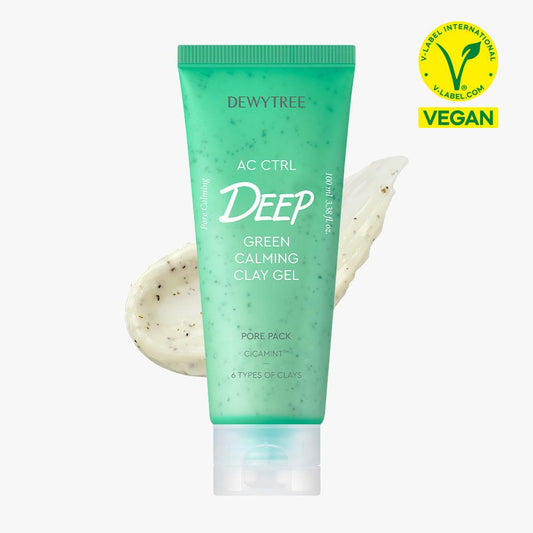 [Dewytree] AC CTRL DEEP GREEN УСПОКАИВАЮЩАЯ ГЛИНОВАЯ ГЕЛЕВАЯ НАСАДКА ДЛЯ ПОР 100 мл