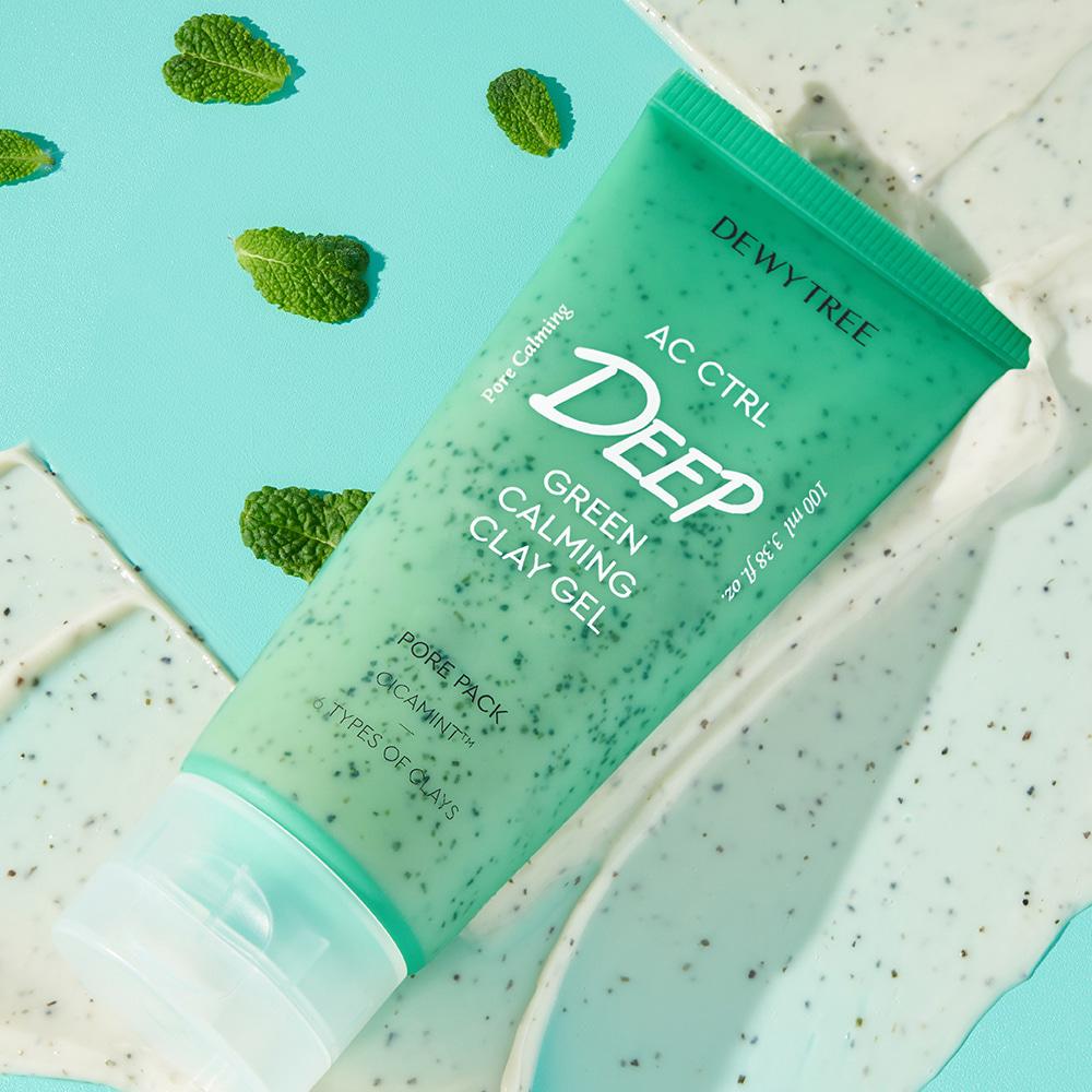 [Dewytree] AC CTRL DEEP GREEN УСПОКАИВАЮЩАЯ ГЛИНОВАЯ ГЕЛЕВАЯ НАСАДКА ДЛЯ ПОР 100 мл