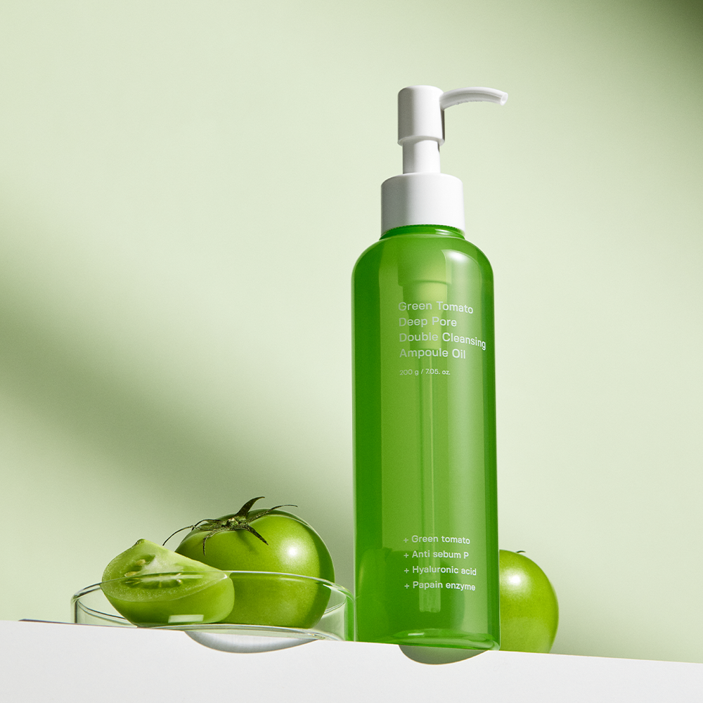 [РЕДАКТОР SUNGBOON] Ампульное масло Green Tomato Deep Pore Double Cleansing 200 г
