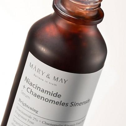 [Mary&amp;May] Ниацинамид + сыворотка Chaenomeles Sinensis 30 мл