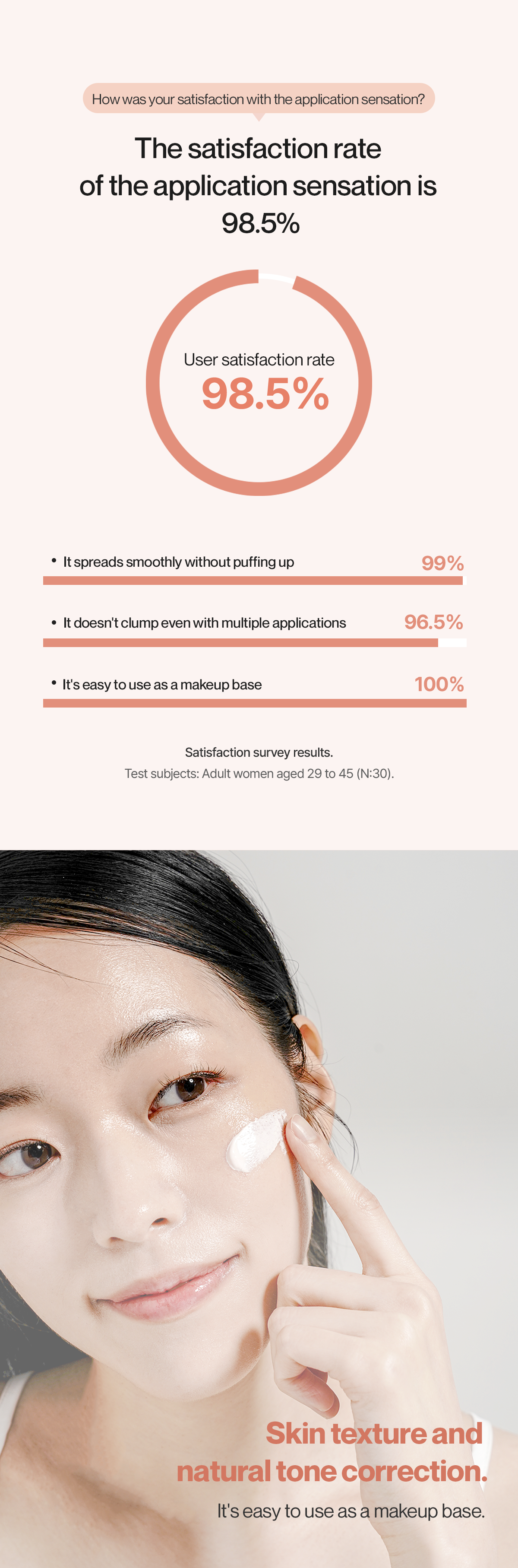 [REBLOCELL] Солнцезащитный крем Blossom Tone up SPF 50+ PA++++ 30 мл