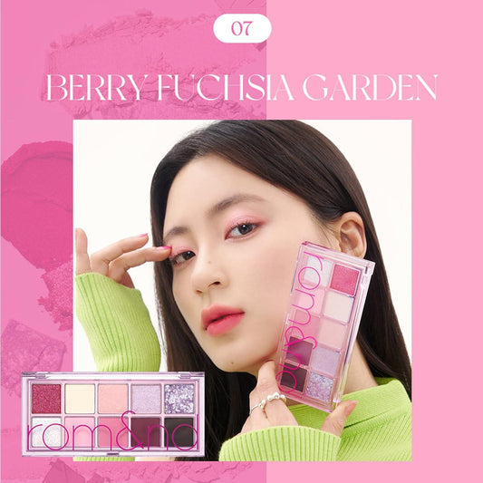 [ROMAND] Better Than Palette 6 г #Энергичный яркий 07 Berry Fuchsia Garden