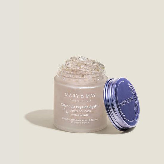 [Mary&amp;May] Ночная маска с пептидами календулы Ageless 110 г