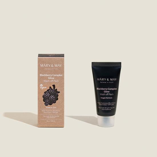 [MARY&amp;MAY] Blackberry Complex Glow Смываемая упаковка 30 г