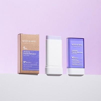 [Mary&amp;May] Солнцезащитный крем с веганским пептидом Bakuchiol SPF50+ PA++++ 18 г