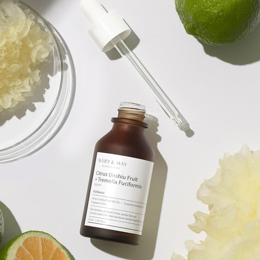 [Mary&amp;May] Сыворотка Citrus Unshiu+Tremella Fuciformis 30 мл