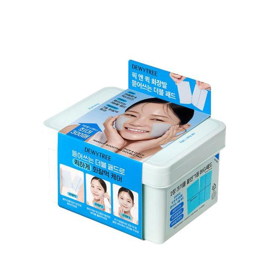 [Dewytree] Pick And Quick Makeup Boosting Double Pad 100 шт.