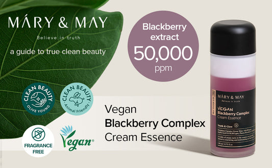 [MARY&MAY] Vegan Blackberry Complex Cream Essence 30ml [Miniature]