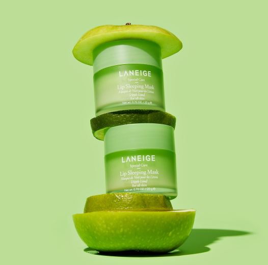 [Laneige] Ночная маска для губ EX 20 г - Яблоко-лайм