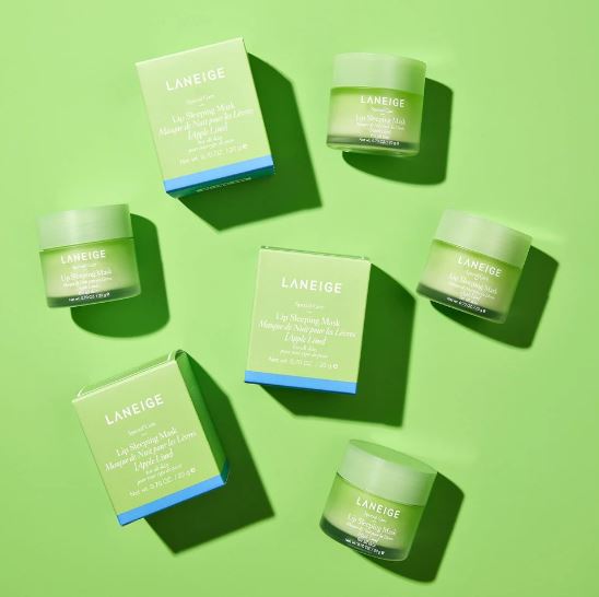 [Laneige] Ночная маска для губ EX 20 г - Яблоко-лайм