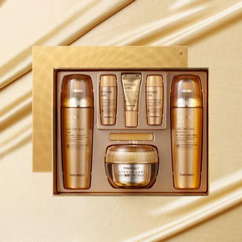 [TONYMOLY] Набор из 3 средств по уходу за кожей с муцином улитки Intense Care Gold 24K