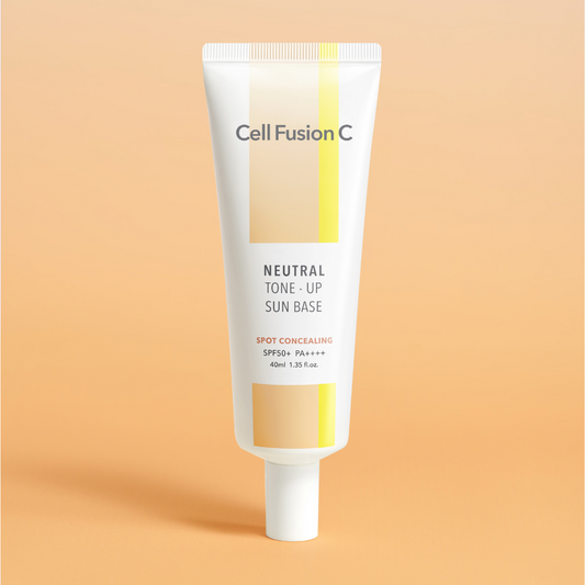 [CellFusionC] Бейтарап тоналдыратын күн негізі SPF 50+/ PA++++ 40 мл