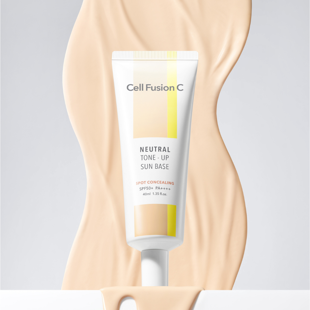 [CellFusionC] Бейтарап тоналдыратын күн негізі SPF 50+/ PA++++ 40 мл