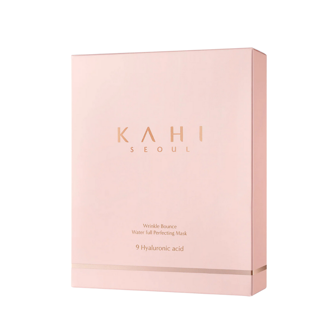 [Kahi] Маска для разглаживания морщин Wrinkle Bounce Water Full Perfecting Mask 6 шт.