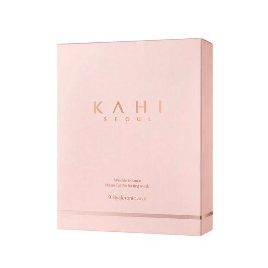 [Kahi] Маска для разглаживания морщин Wrinkle Bounce Water Full Perfecting Mask 6 шт.