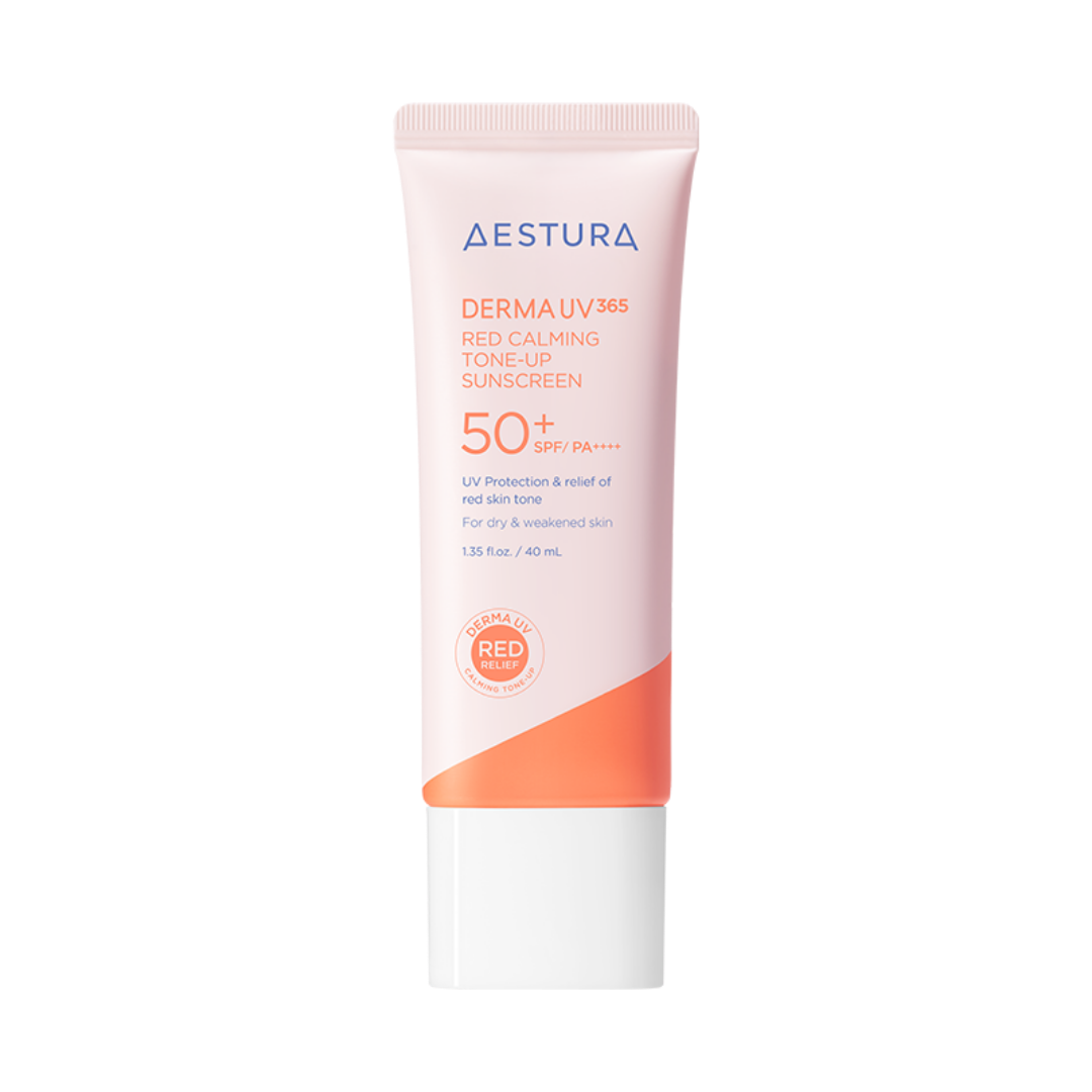 [aestura] Derma UV365 Red Успокаивающий тонирующий солнцезащитный крем 40 мл