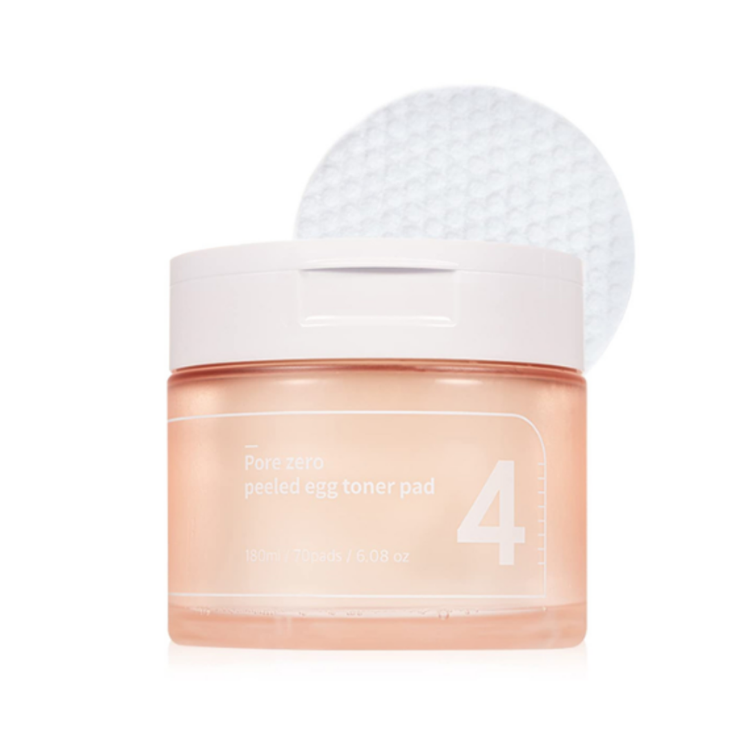 [Numbuzin] No.4 Pore Zero Peeled Egg Toner Pads 70Pads 180ml