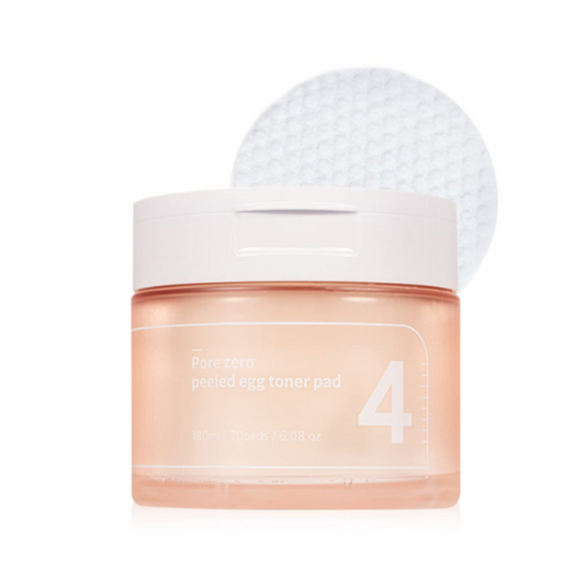 [Numbuzin] No.4 Pore Zero Peeled Egg Toner Pads 70Pads 180ml