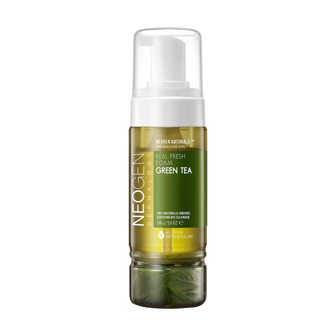 [NeoGen] DERMALOGY REAL FRESH ОЧИЩАЮЩАЯ ПЕНКА ЗЕЛЕНЫЙ ЧАЙ 160 Г
