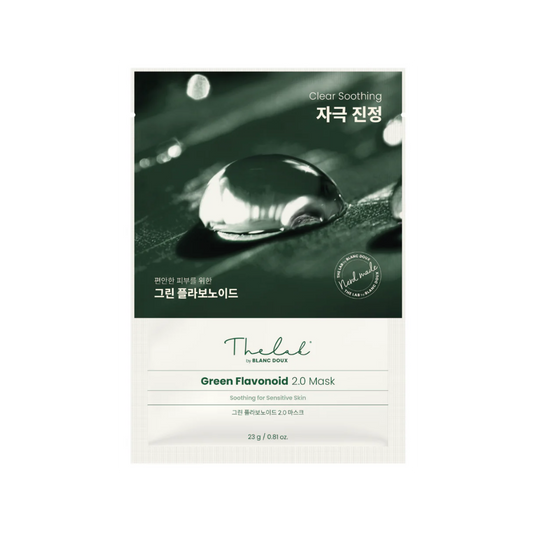[THE LAB By BLANC DOUX] Маска Green Flavonoid 2.0 1 шт. 23 г