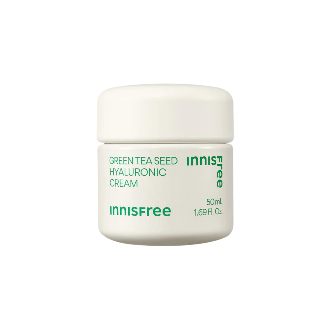[Innisfree] Гиалуроновый крем с зеленым чаем 50 мл
