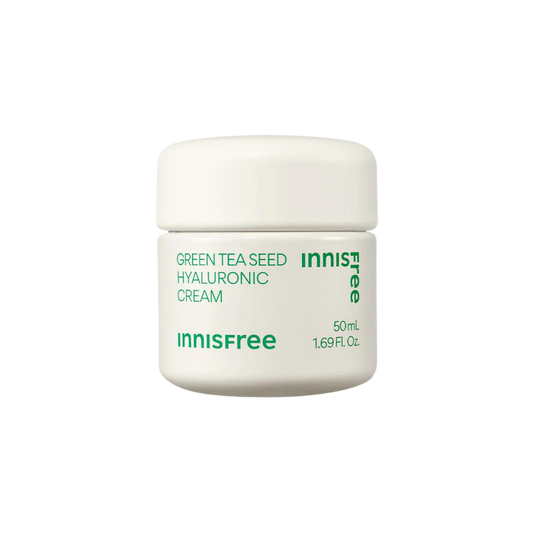[Innisfree] Гиалуроновый крем с зеленым чаем 50 мл