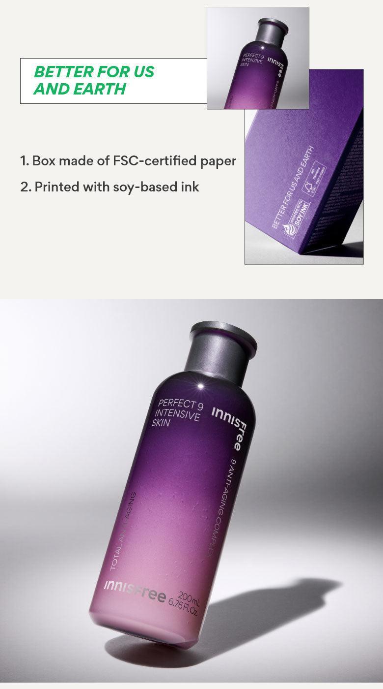 [Innisfree] Perfect 9 Интенсивная кожа 200 мл