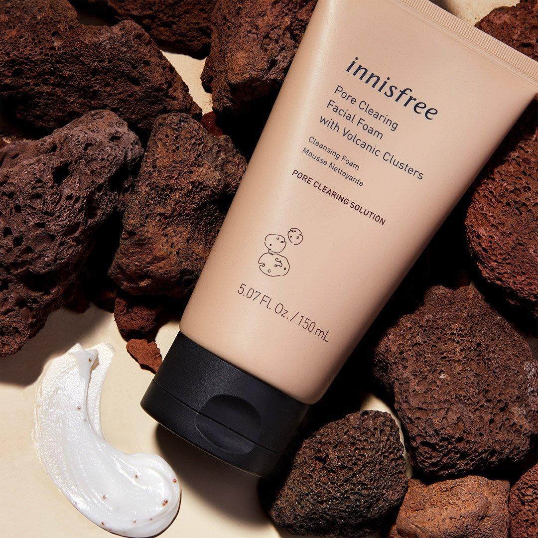 [Innisfree] Пенка для очищения пор лица - с вулканическими скоплениями 150 мл