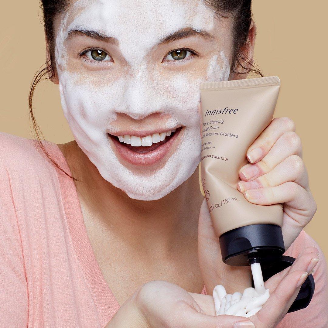 [Innisfree] Пенка для очищения пор лица - с вулканическими скоплениями 150 мл