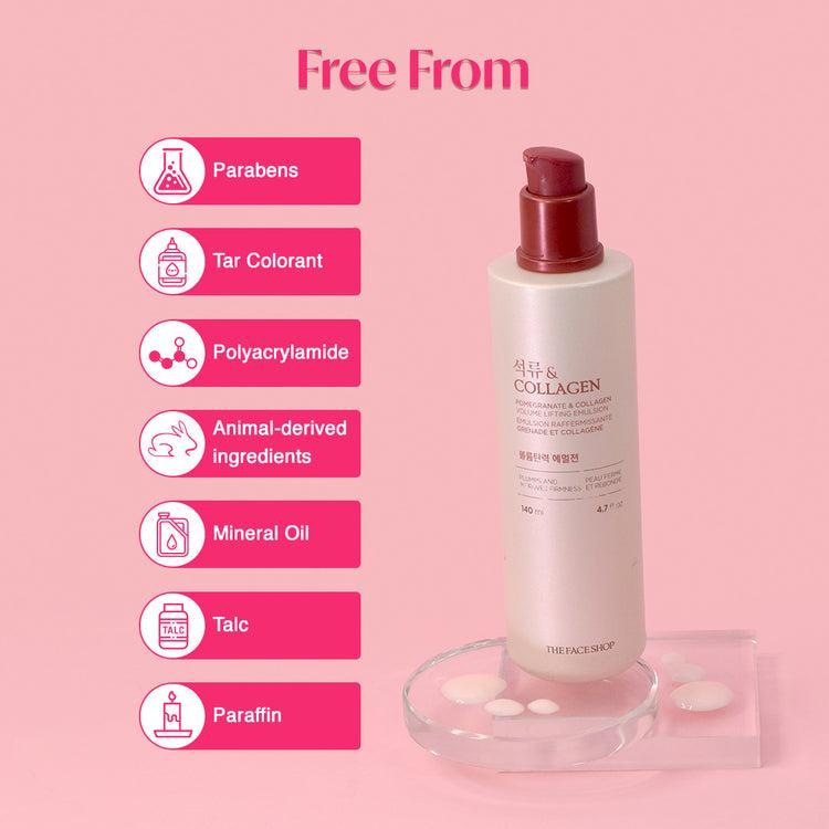 [Thefaceshop] ЭМУЛЬСИЯ ДЛЯ УВЕЛИЧЕНИЯ ОБЪЕМА ЛИЦА С ГРАНАТОМ И КОЛЛАГЕНОМ 140 мл