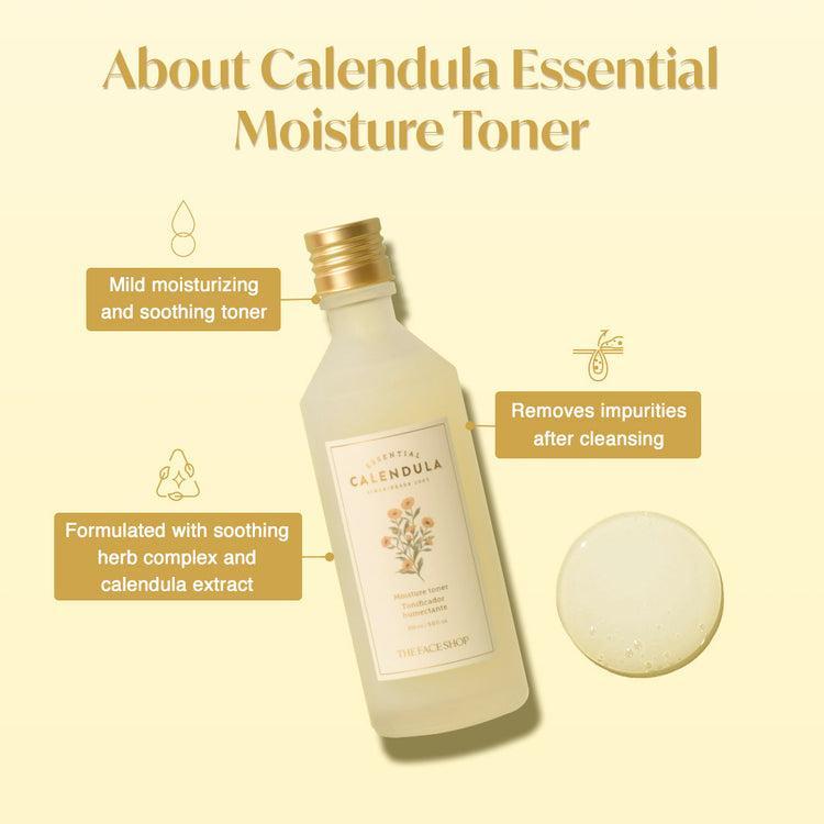 [Thefaceshop] УВЛАЖНЯЮЩИЙ ТОНИК CALENDULA ESSENTIAL 150 мл