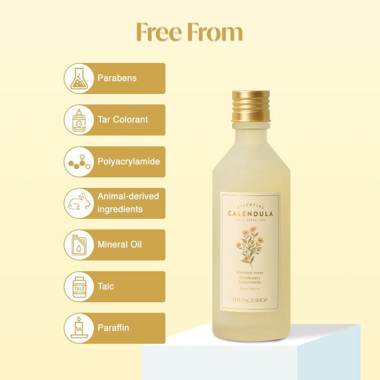 [Thefaceshop] УВЛАЖНЯЮЩИЙ ТОНИК CALENDULA ESSENTIAL 150 мл