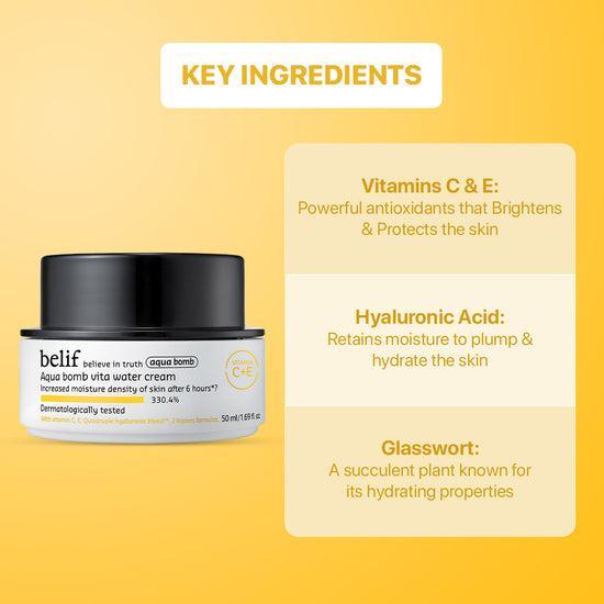 [Belif] Aqua Bomb Vita Water Cream 50 мл