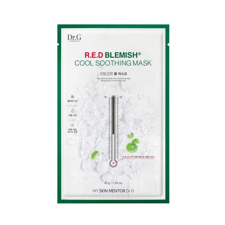 [Dr.G] Охлаждающая успокаивающая маска для проблемной кожи Red Blemish 10 шт.