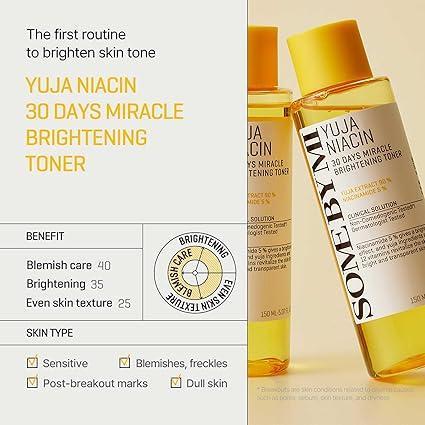 [SomeByMi] YUJA NIACIN 30 DAYS MIRACLE BRIGHTENING ТОНИК 150 мл