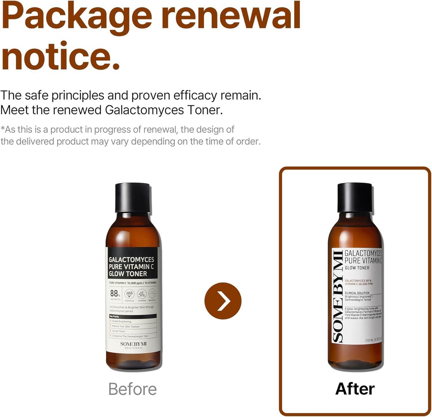 [SomeByMi] GALACTOMYCES PURE VITAMIN C GLOW TONER 200 мл