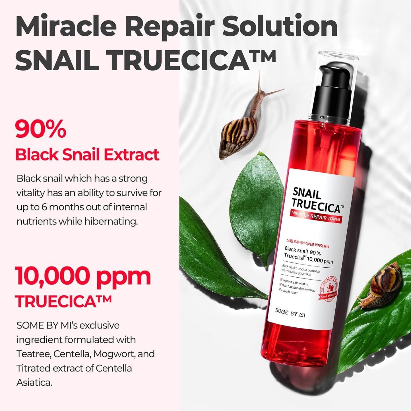 [SomeByMi] ТОНИК ДЛЯ ВОССТАНОВЛЕНИЯ SNAIL TRUECICA MIRACLE 150 мл