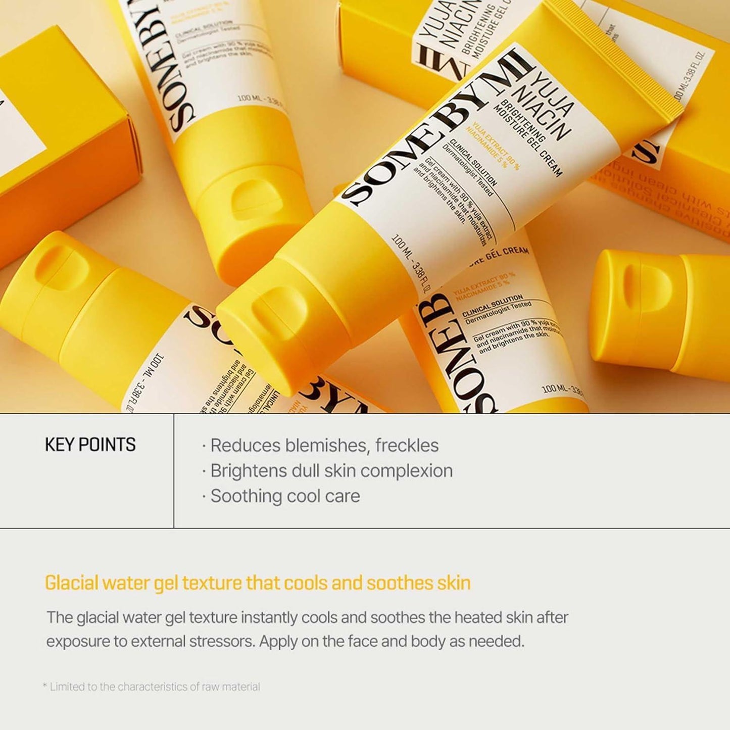 [SomeByMi] YUJA NIACIN BRIGHTENING MOISTURE GEL CREAM MOISTURIZER 100 мл