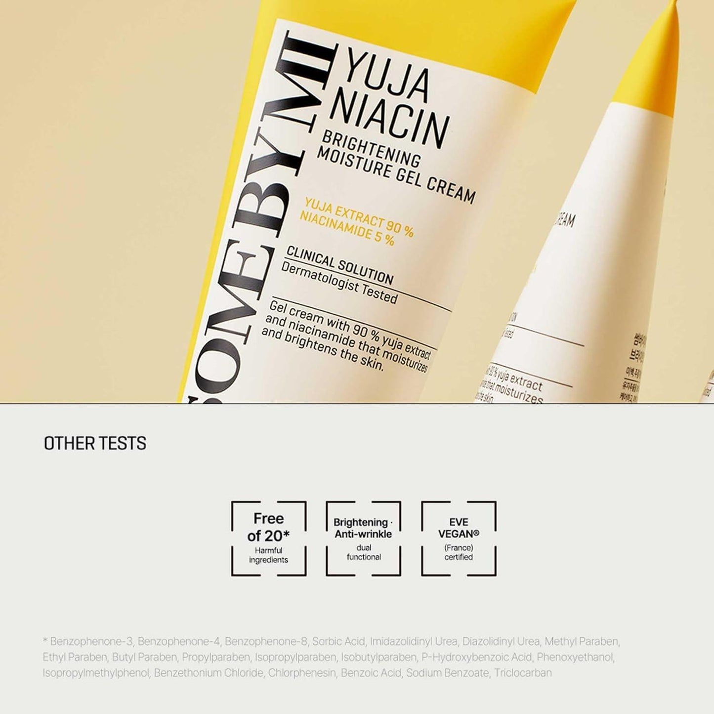 [SomeByMi] YUJA NIACIN BRIGHTENING MOISTURE GEL CREAM MOISTURIZER 100 мл