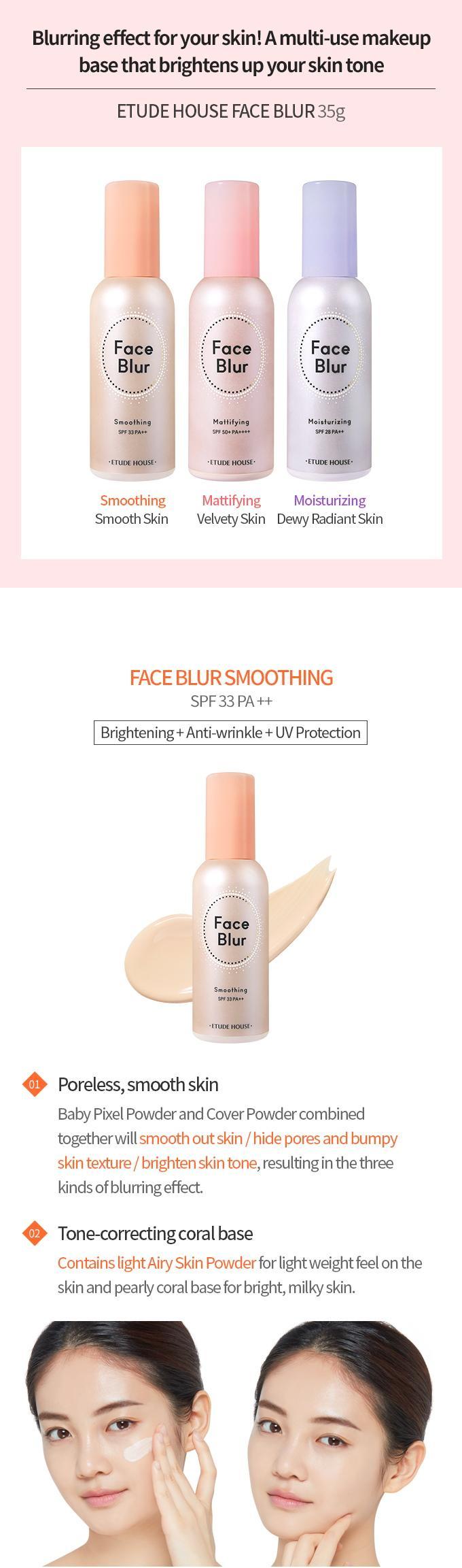 [EtudeHouse] Face Blur 35g #Сглаживание