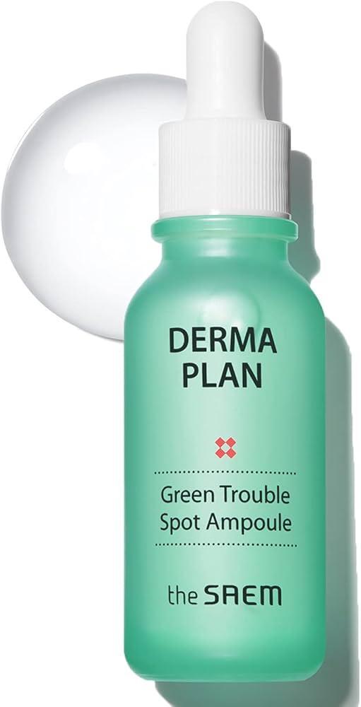[theSAEM] DERMA PLAN Green Trouble Spot Ампула 20 мл