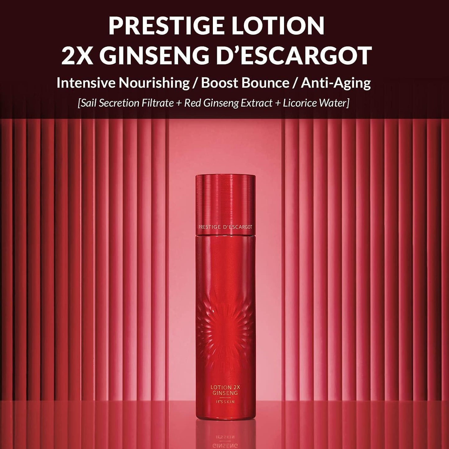 [It'sSKIN] Prestige Lotion 2X Ginseng D'escargot 140 мл